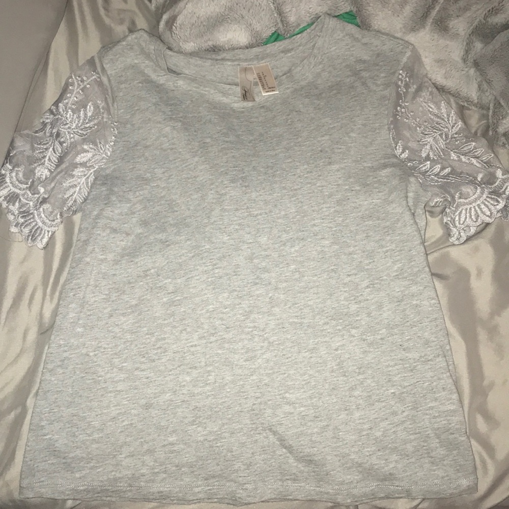 Gray forever 21 shirt